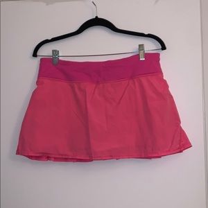 LULULEMON pink tennis skirt